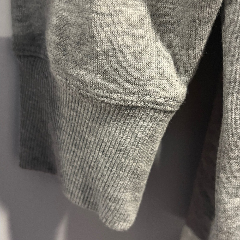 DKNY Gray Hooded Sweater Sweatshirt - Picture 9 of 10